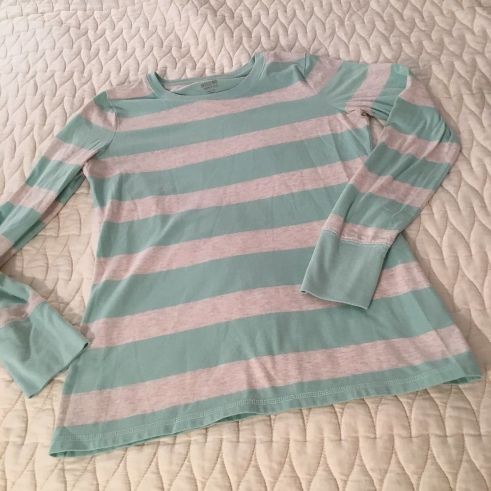 3 for $15 Sale: Mint and Gray Heathered LS Tee